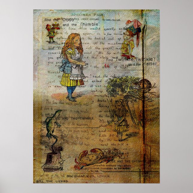 Póster Aventuras de Alice (Frente)