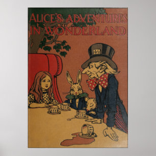 Póster Aventuras de Alice no País das Maravilhas