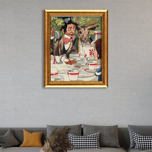 Poster Aventuras de Alice no Partido do Tea em Maravilha (Criador carregado)