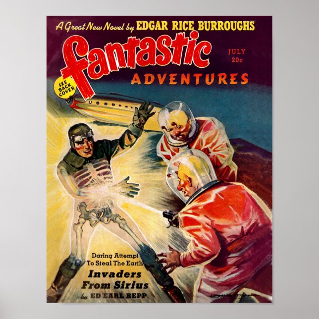 Poster Aventuras Fantásticas #2 (Frente)