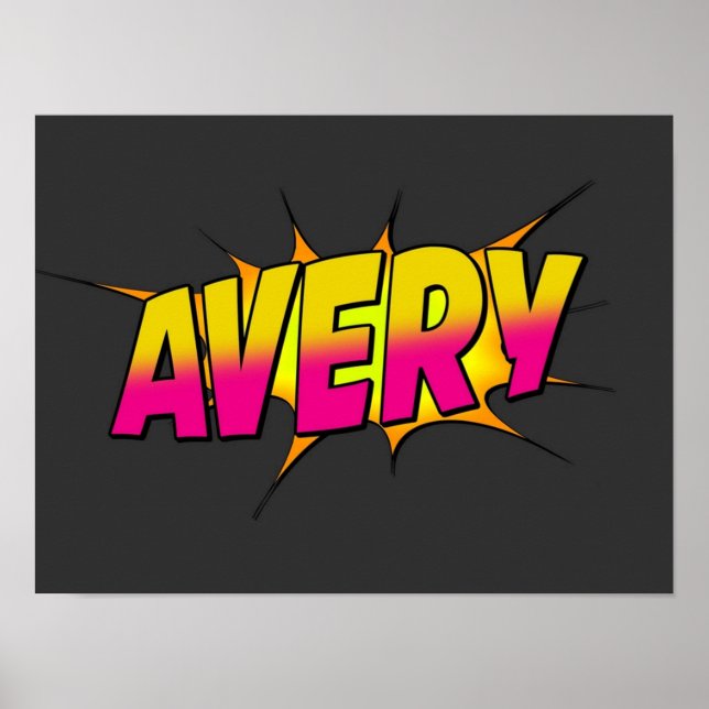 Poster Avery (Frente)