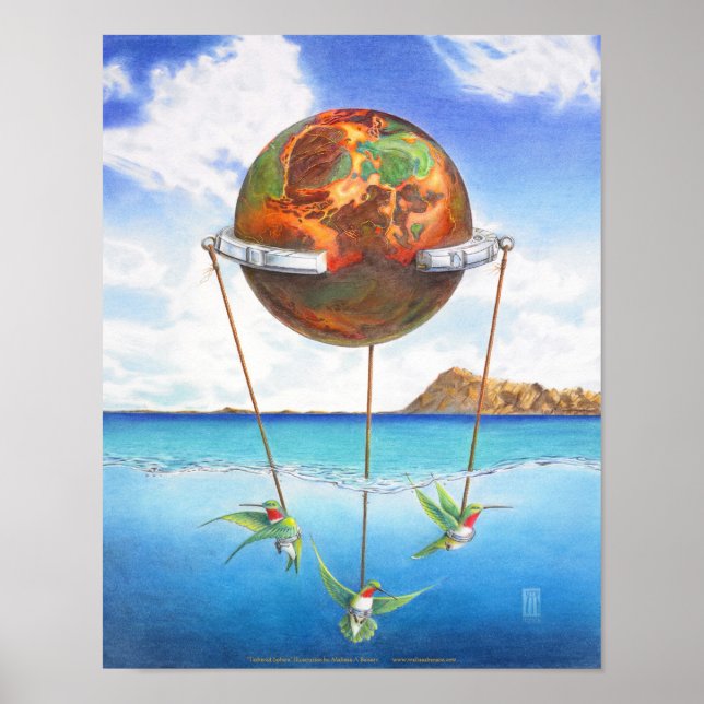 Poster Aves da Mente (Frente)