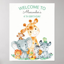 Aves da Selva Safari Cute Safari