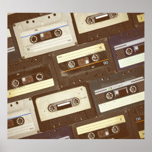 Poster Aves Tropicais: Vintage a tucanos e papagaios