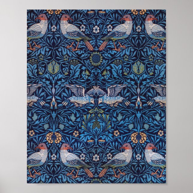 Poster Aves, William Morris (Frente)