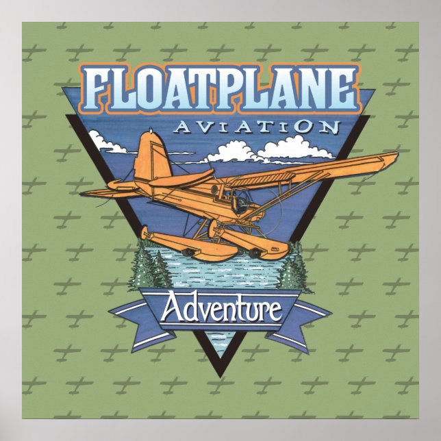 Póster Avião de avião (Frente)