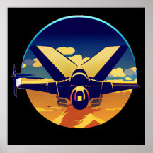 Avião de Caça a Jato