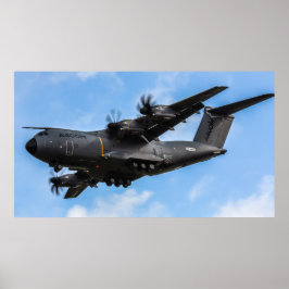 Poster Avião de carga militar