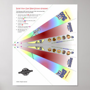 Poster Avião de escuta bíblia!