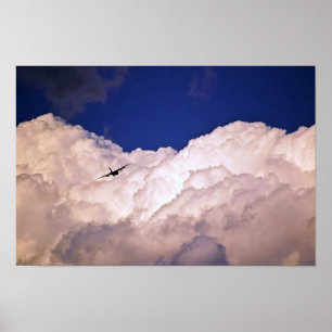 Póster Avião de transporte militar de Shirley Taylor