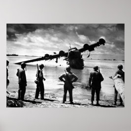 Poster Avião do Mar Japonês