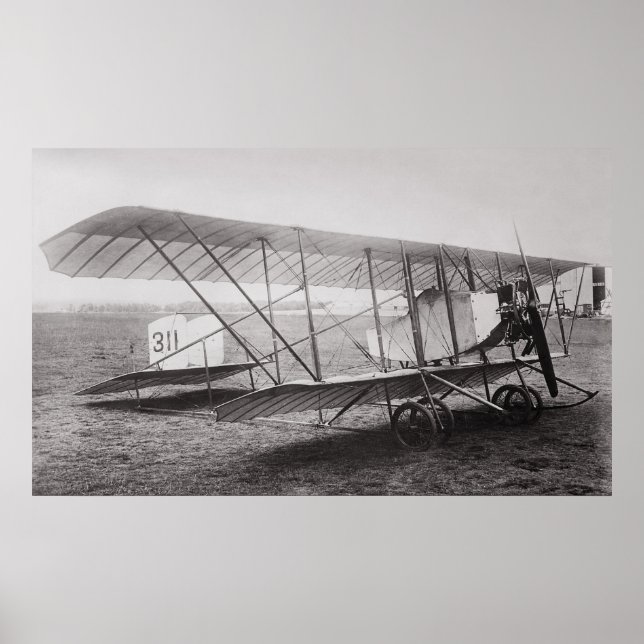 Poster AVIÃO G2 CAUDRON c. 1912 (Frente)