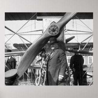 Poster Avião NC4, 1918