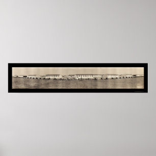 Poster Avião San Antonio Foto 1918