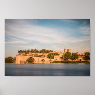 Poster Avignon Bridge França