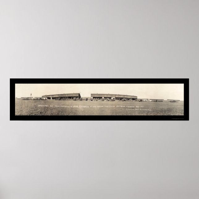 Póster Aviões do Exército Houston, Foto do Exército TX 19 (Frente)