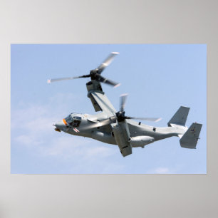 Poster Aviões do Osprey MV-22