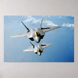 Poster Aviões do raptor F-22