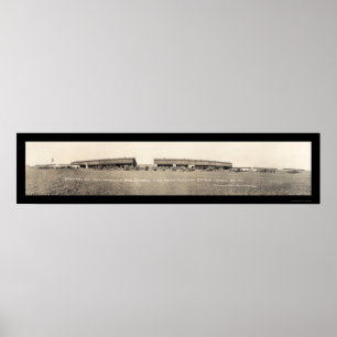 Póster Aviões Houston do exército, foto 1916 do exérci