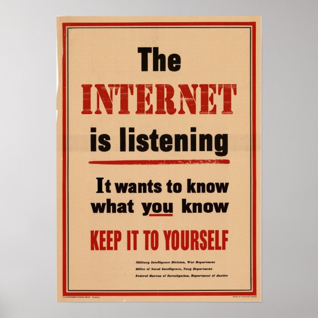 Póster Aviso! (Frente)