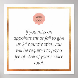 Poster Aviso de cancelamento