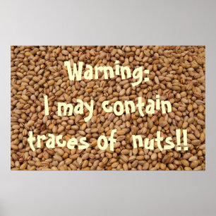 Poster Aviso:  Eu posso conter traços de loucos!!