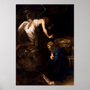 Poster Aviso por Caravaggio (1608)