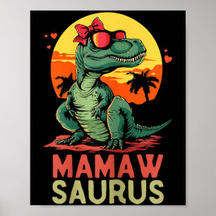 Poster Avó chique dia das mães aniversário natal