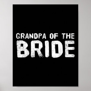 Poster Avô Da Noiva Festa De Casamento Engraçado Gif