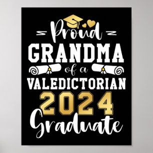 Poster Avó De Graduação Cl 2024 Valedictoriana
