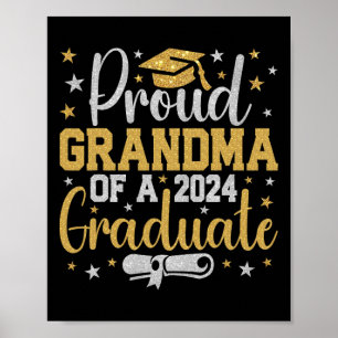 Poster Avó De Um Cl De Graduação De Formando Nana De 2024