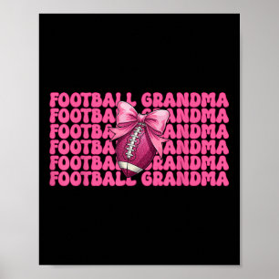 Poster Avó do Futebol Americano Nana Coquette B