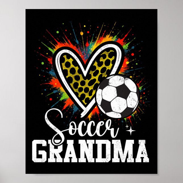 Poster Avó do Futebol Coração de Leopardo  (Frente)