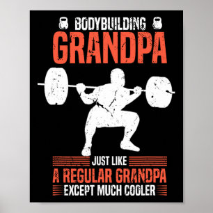 Poster Avô Fisiculturismo Academia Avô Fitness