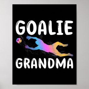Poster Avó Goleira de Futebol de uma Avó Goleira