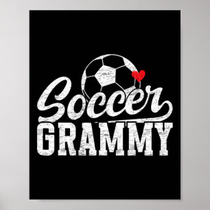 Poster Avó Grammy de Futebol Avó Grammy de um jogador de 