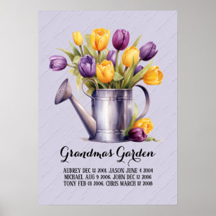 Poster Avó Jardim Avós de Coração