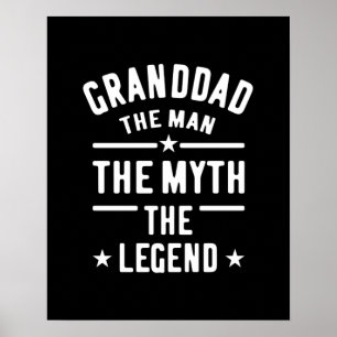 Poster Avô, O Homem, A Lenda