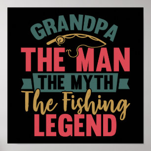 Poster Avô - O Homem, O Mito, A Lenda De Pesca
