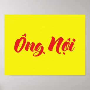Poster Avô Paterno Vietnamita - Ông Nội