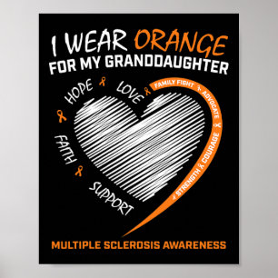 Poster Avô, Roupa de Esclerose Múltipla, Awaren