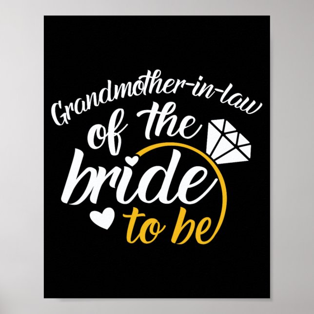 Poster Avó-sogra do futuro casamento (Frente)