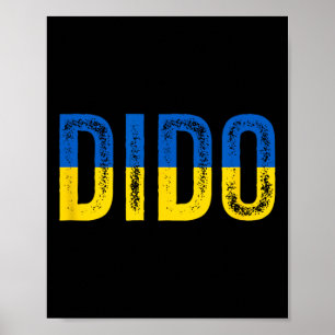 Poster Avô Ucraniano Dido Ucrânia Bandeira