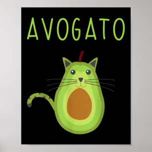 Poster Avogato Cinco De Mayo Gift Cinco De Meow Cat Avoca
