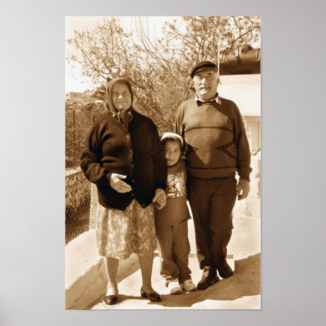 Poster Avós orgulhosos (Frente)