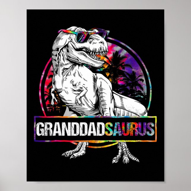 Poster Avôsaurus Dinossauro Avô Saurus Combinando T (Frente)