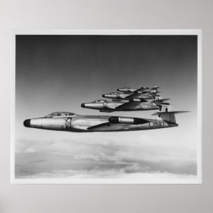 Póster Avro CF-100 Canuck