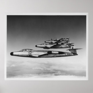 Póster Avro CF-100 Canuck