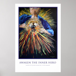 Poster Awaken, o Herói Interior