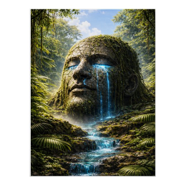 Póster Awakened Forest Guardian – Ancient Nature Spirit (Frente)